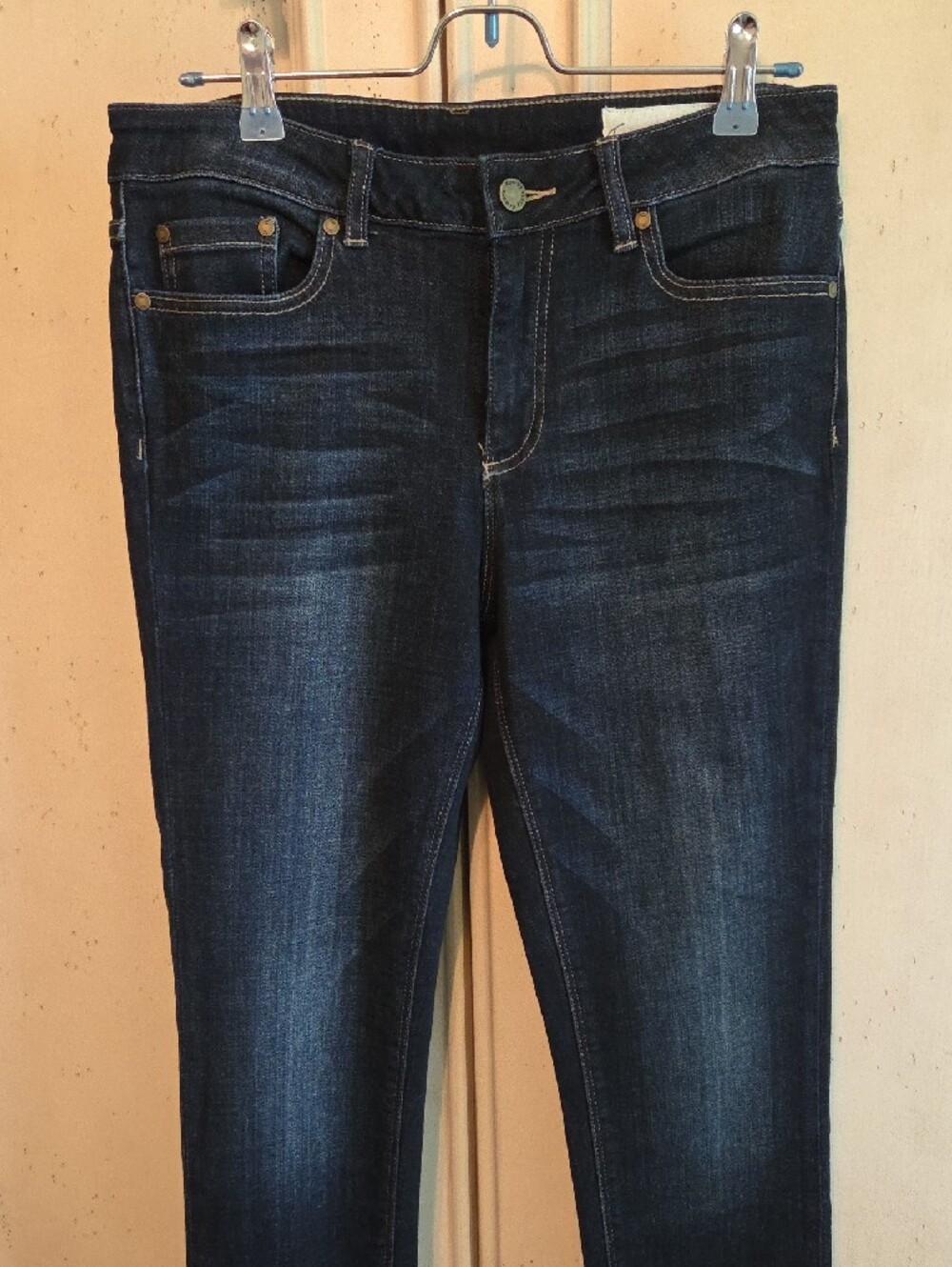 Two By Vince Camuto Dark Blue Slim Jeans - Classic Stretch Denim 29/8